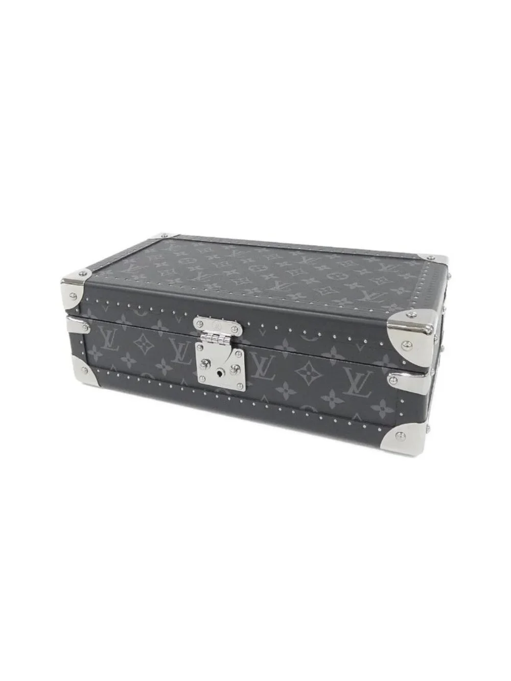 Louis Vuitton Monogram Eclipse Coffret 8 Montre Watch Case